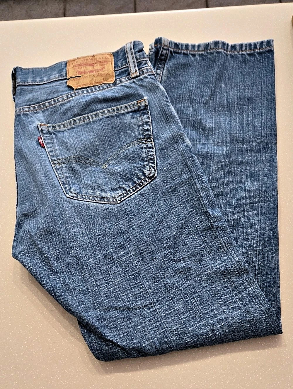 Levi's 501 Men's Jeans Waist 32-30- Blue
